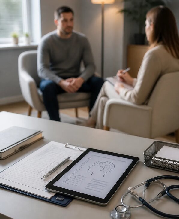 Психиатрическая оценка при двойном диагнозе в Коркине